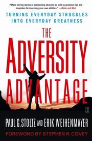 Cover of: The Adversity Advantage by Erik Weihenmayer, Paul Stoltz