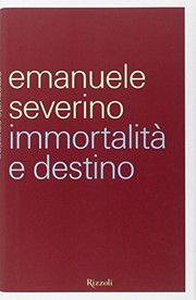 Cover of: Immortalità e destino