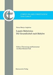 Cover of: Legatio Babylonica: Die Gesandschaft nach Babylon