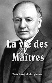 Cover of: Vie des Maîtres Rigide