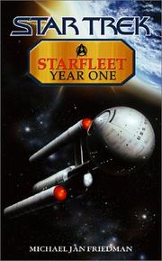 Cover of: Star Trek - Starfleet Year One
