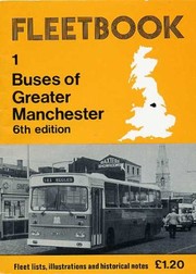 Buses of Greater Manchester (Fleetbook) by A.M. Witton