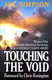 Cover of: Touching the void by Joe Simpson