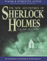 Cover of: The New Adventures of Sherlock Holmes by Anthony Boucher, Denis Green