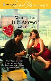 Cover of: Whose lie is it anyway