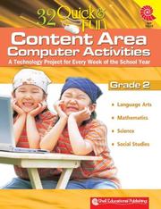 Cover of: 32 Quick & Fun Content Area Computer Activities Gr. 2 by Kathy Kopp