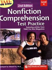 Cover of: Time for Kids: Nonfiction Comprehension Test Practice, Second Edition, Level 4