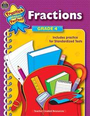Cover of: Fractions Grade 4 (Practice Makes Perfect (Teacher Created Materials))