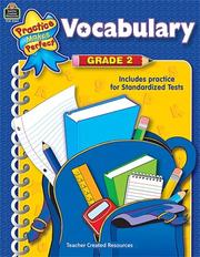 Cover of: Vocabulary Grade 2 (Practice Makes Perfect)