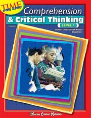 Cover of: Comprehension & Critical Thinking Level 5 (Time for Kids (Teacher Created Materials))