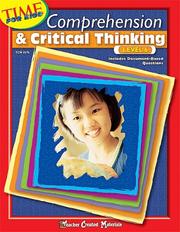 Cover of: Comprehension & Critical Thinking Level 6 by Sarah Clark, Sarah Clark