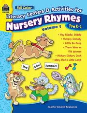 Cover of: Full-Color Literacy Centers & Activities for Nursery Rhymes Volume 1 (Full-Color Literacy Centers)
