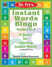Cover of: Instant Words Bingo: A Game for Learning Instant Words by Dr. Fry