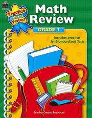 Cover of: Math Review Grade 1 (Practice Makes Perfect (Teacher Created Materials))