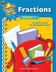 Cover of: Fractions Grade 3 (Practice Makes Perfect)