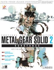 Cover of: Metal Gear Solid 2: Substance Official Strategy Guide for Xbox