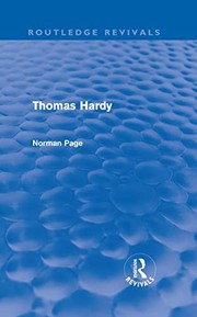 Cover of: Thomas Hardy (Routledge Revivals) by John Smith, Norman Page