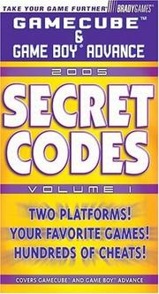 Cover of: Gamecube & Game Boy Advance secret codes 2005.