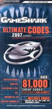 Cover of: GameShark Ultimate Codes 2007, Volume 2 by BradyGames