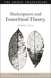 Cover of: Shakespeare and Ecocritical Theory