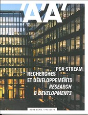 Cover of: PCA-STREAM: recherches et développements = research & developments