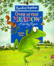 Cover of: Over in the Meadow (Reading Together)