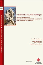 Cover of: Identite a Travers l'Ethique by Katell Berthelot, Ron Naiweld, Daniel Stokl Ben Ezra