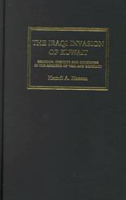 Cover of: The Iraqi Invasion of Kuwait: Religion, Identity and Otherness in the Analysis of War and Conflict (Critical Studies on Islam Series)