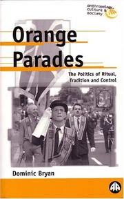 Cover of: Orange Parades by Dominic Bryan