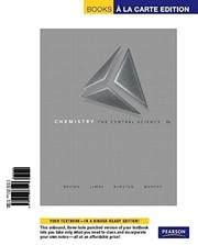 Cover of: Chemistry: The Central Science, Books a la Carte Edition