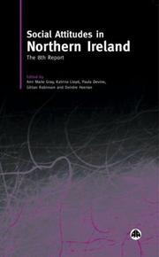Cover of: Social Attitudes in Northern Ireland: The Eighth Report