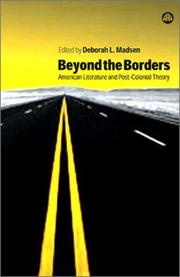 Cover of: Beyond the borders: American literature and post-colonial theory