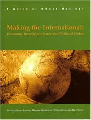 Cover of: Making The International by 