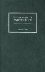 Cover of: Vulnerability and Violence by Peadar Kirby