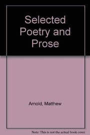 Cover of: Selected Poetry and Prose by Arnold