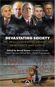 Cover of: Devastating Society by Bernd Hamm, Bernd Hamm