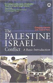 Cover of: The Palestine-Israel Conflict: A Basic Introduction