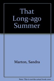 Cover of: That long-ago summer.