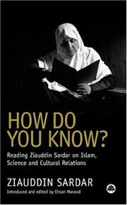 Cover of: How Do You Know? by Ziauddin Sardar