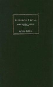 Military Inc by Ayesha Siddiqa