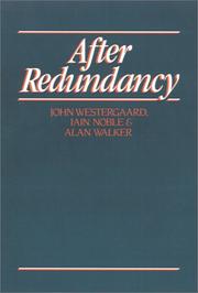 Cover of: After redundancy: the experience of economic insecurity