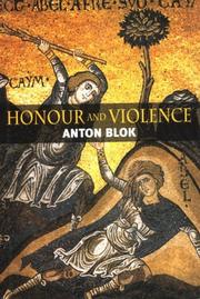 Cover of: Honour and Violence