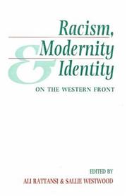 Cover of: Racism, Modernity and Identity: On the Western Front