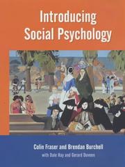 Cover of: Introducing Social Psychology