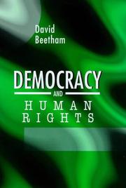 Cover of: Democracy and Human Rights