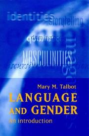 Language and gender by Mary M. Talbot
