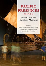 Cover of: Oceanic Art and European Museums by Lucie Carreau, Alison Clark, Alana Jelinek, Erna Lilje, Nicholas Thomas