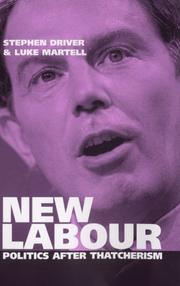 Cover of: New Labour: politics after Thatcherism