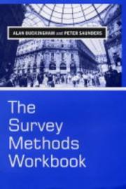 Cover of: The Survey Methods Workbook by Alan Buckingham, Peter Saunders