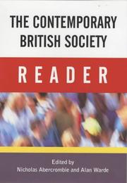 Cover of: The Contemporary British Society Reader